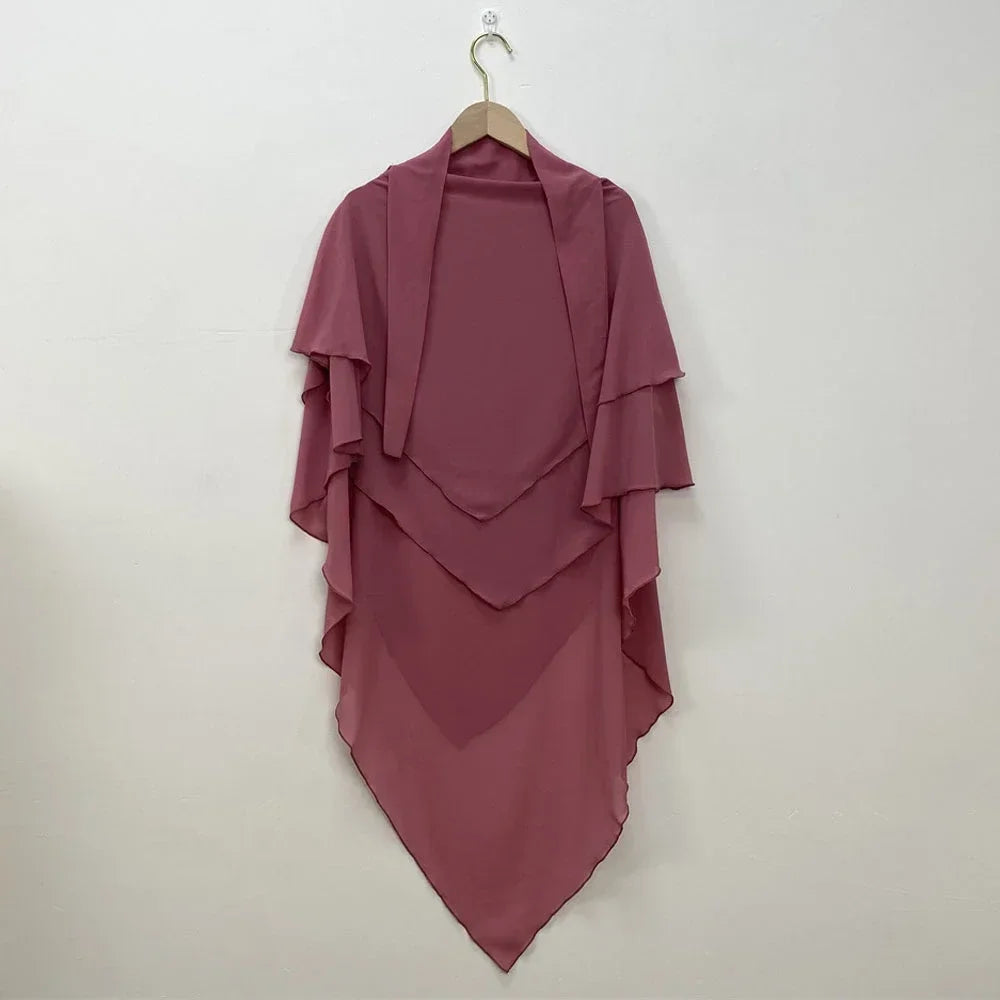 Two Layers Khimar / Instant Hijab KAMER