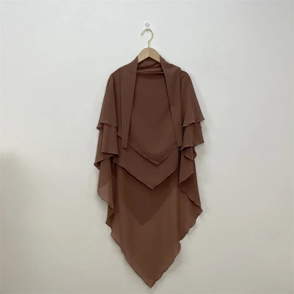 Two Layers Khimar / Instant Hijab KAMER