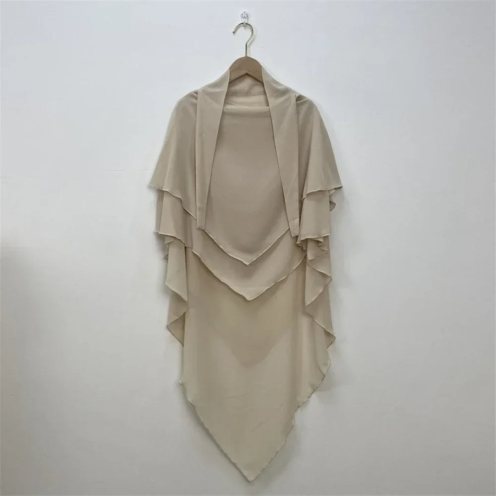 Two Layers Khimar / Instant Hijab KAMER