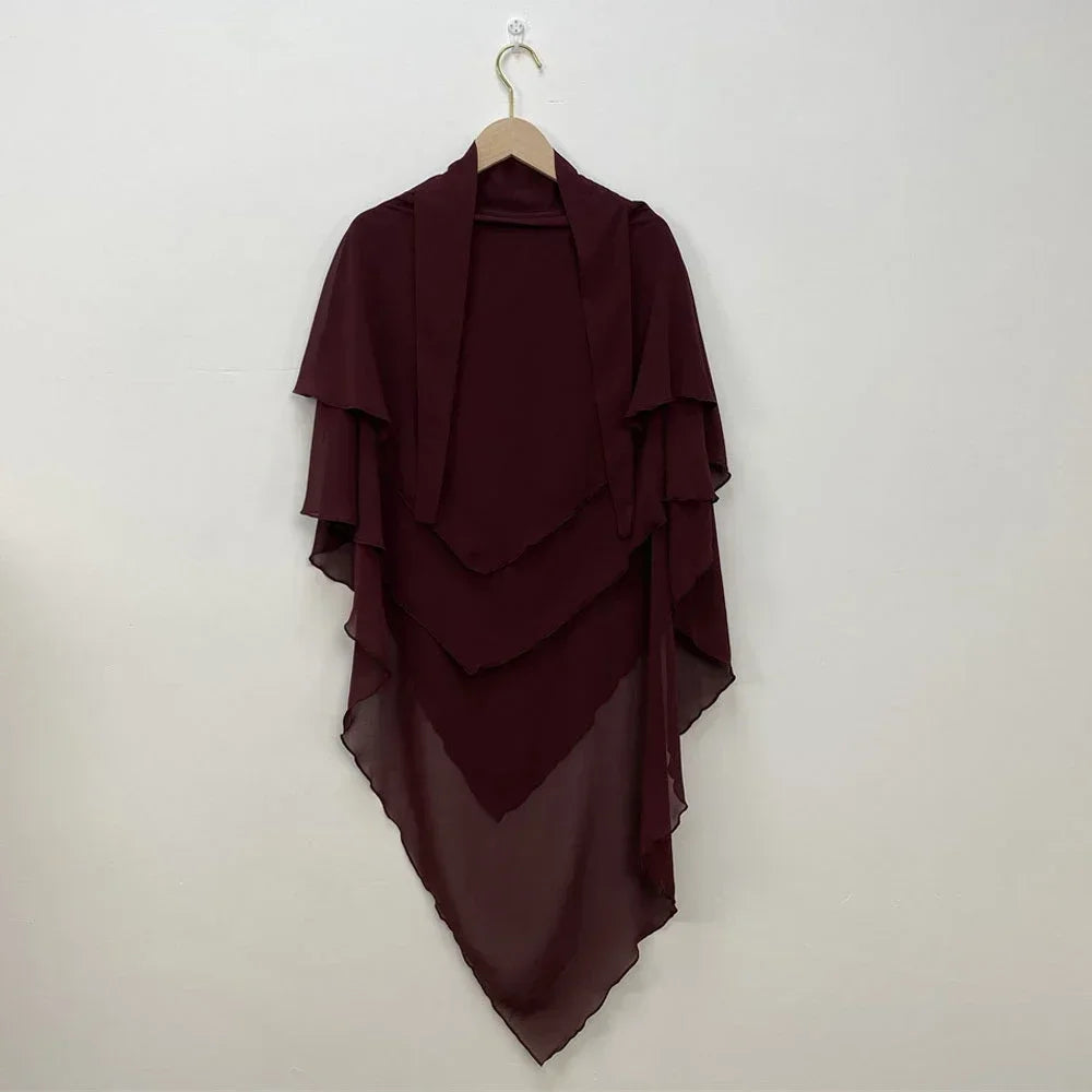 Two Layers Khimar / Instant Hijab KAMER