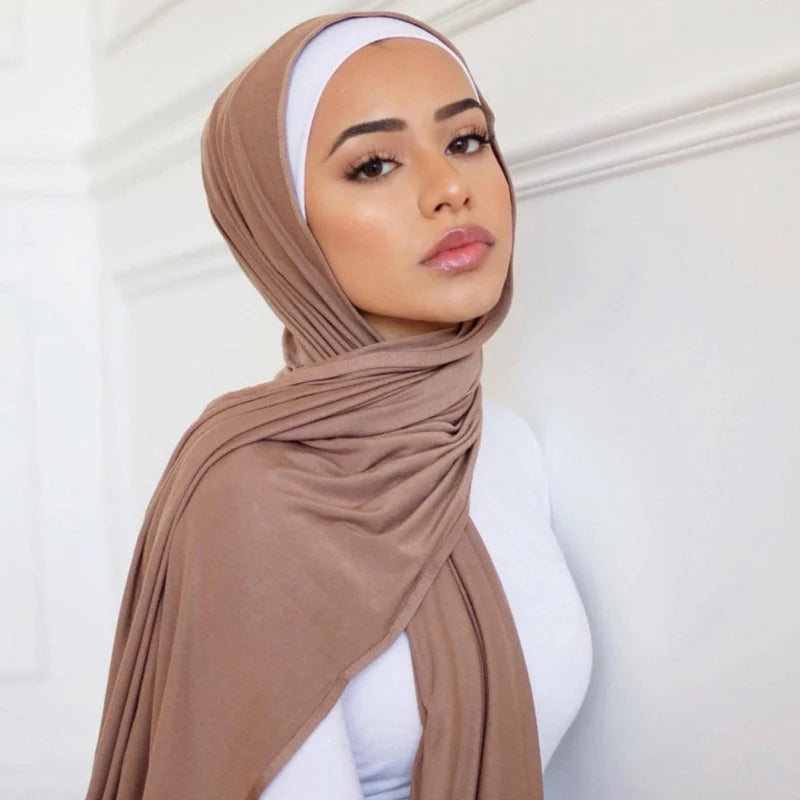 Cotton Jersey Hijab Stretchy SEYNA