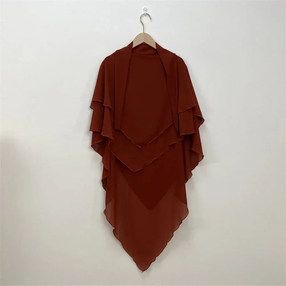 Two Layers Khimar / Instant Hijab KAMER