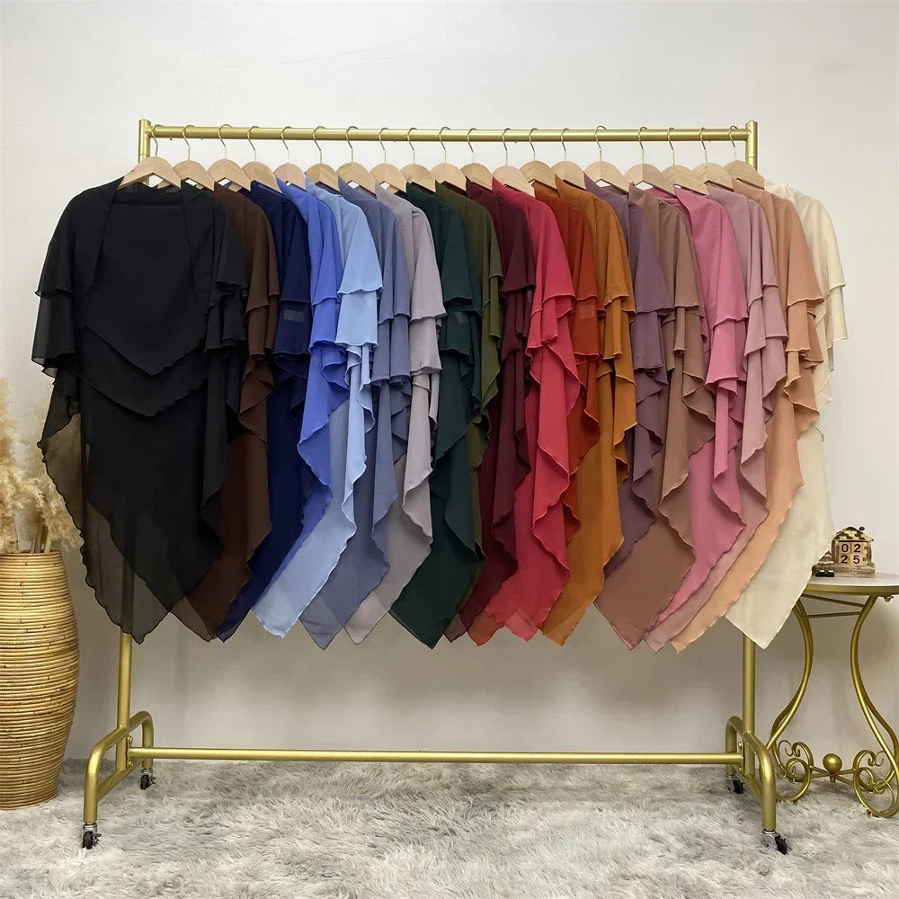 Two Layers Khimar / Instant Hijab KAMER