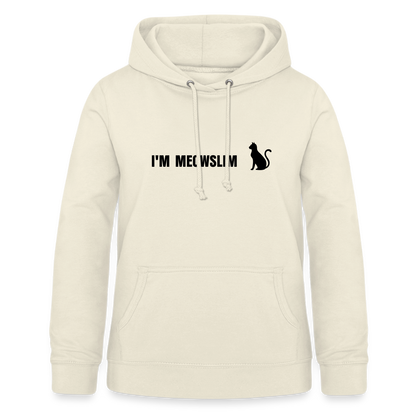 Women's Hoodie - vanilla