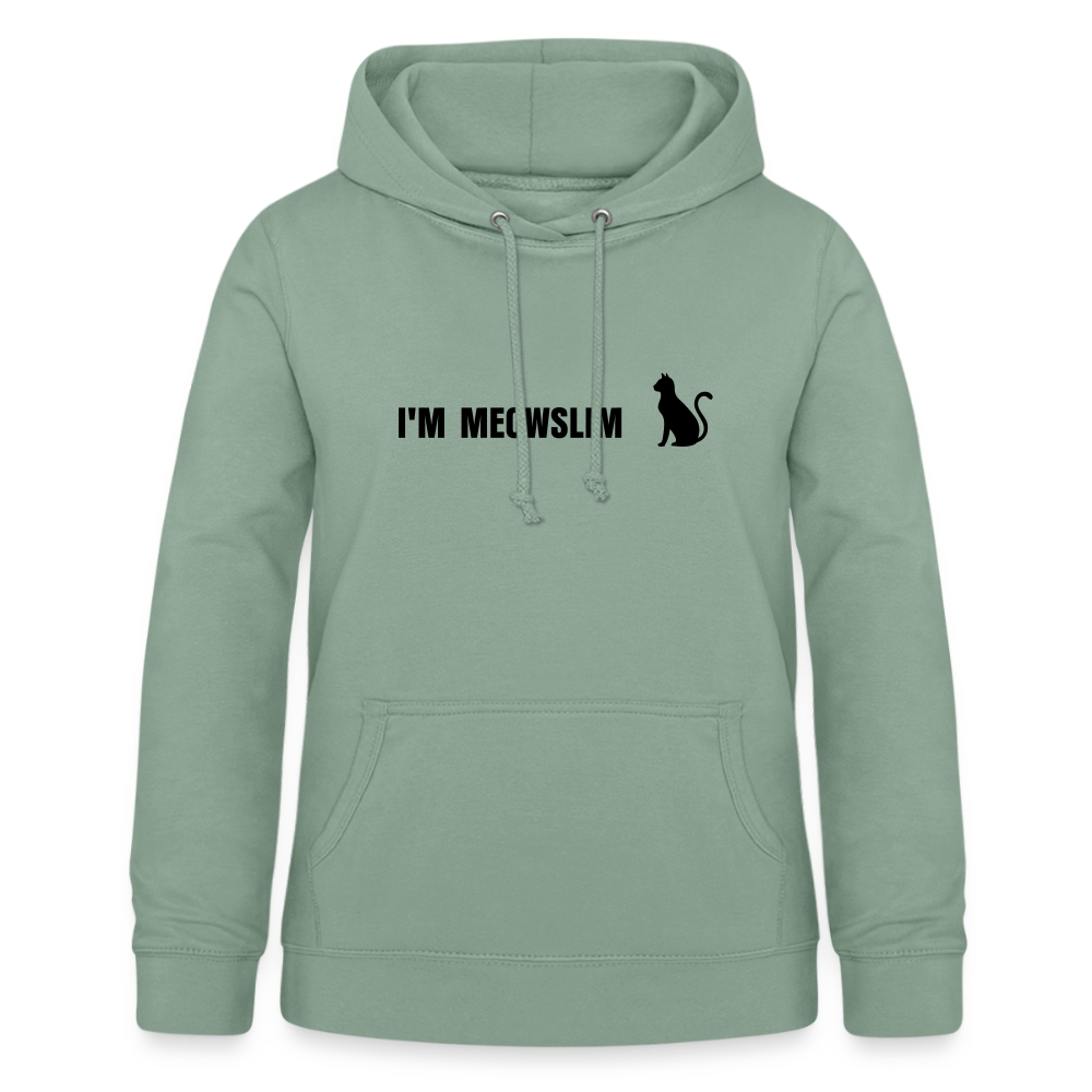 Women's Hoodie - steel green