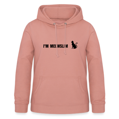 Women's Hoodie - dusky rose