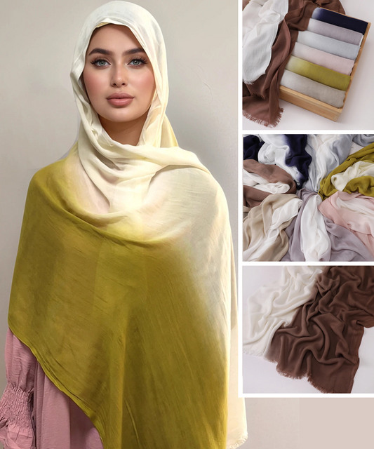 Two Color Ombre Hijab SHEMS