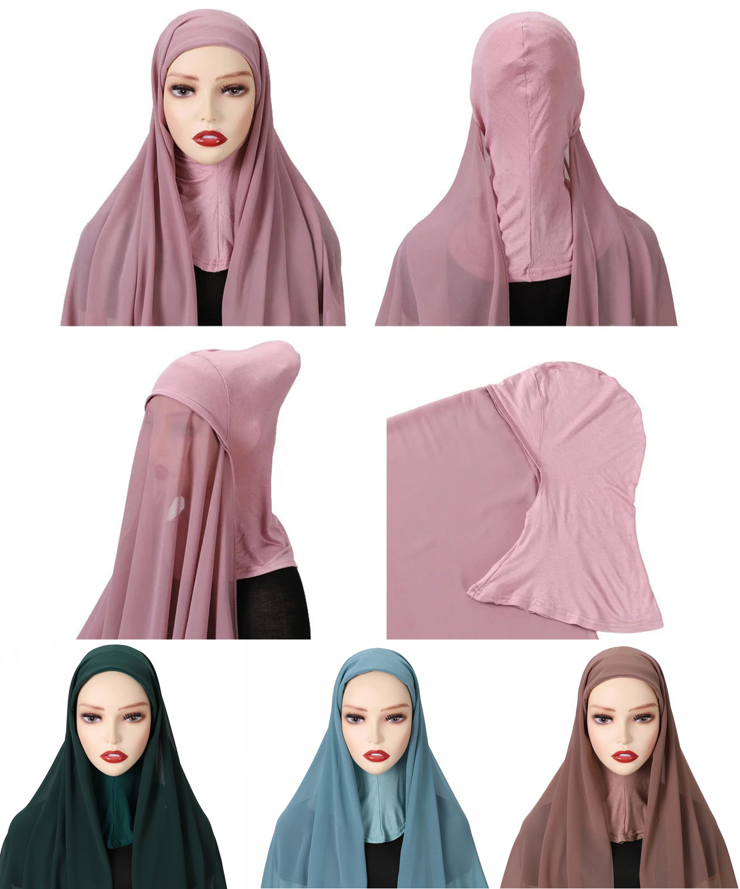 Instant Hijab with Underscarf MOON