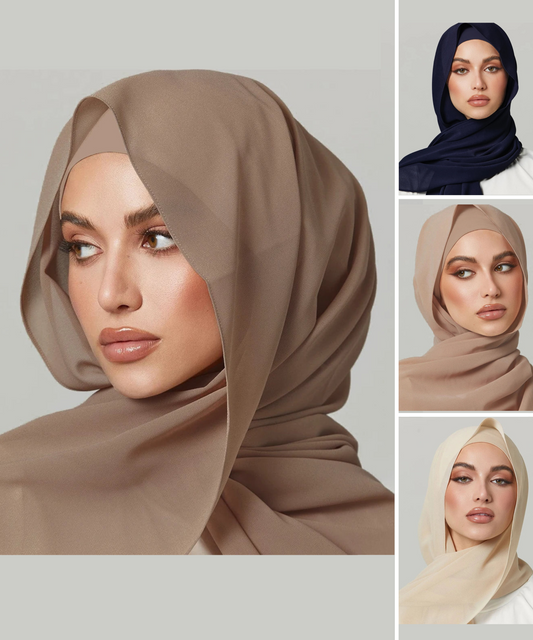 2 Piece Set Undercap & Hijab SONYA