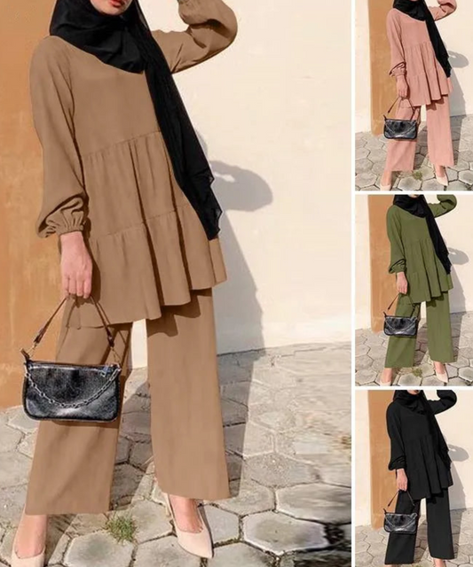 2 Piece Set Blouse & Pants YASIRA