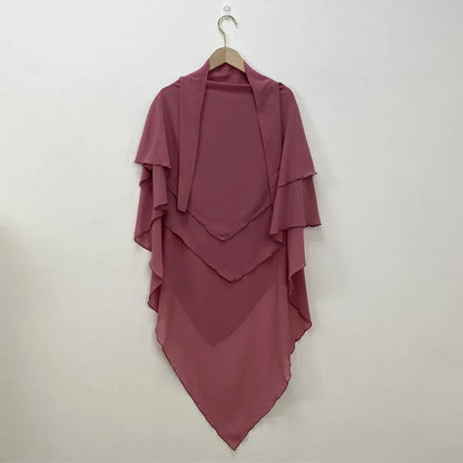 Two Layers Khimar / Instant Hijab KAMER