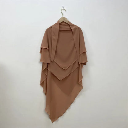 Two Layers Khimar / Instant Hijab KAMER