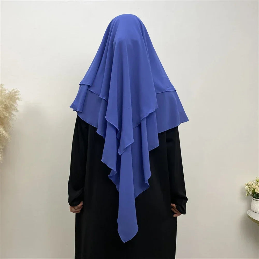 Two Layers Khimar / Instant Hijab KAMER