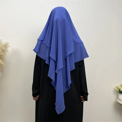 Two Layers Khimar / Instant Hijab KAMER