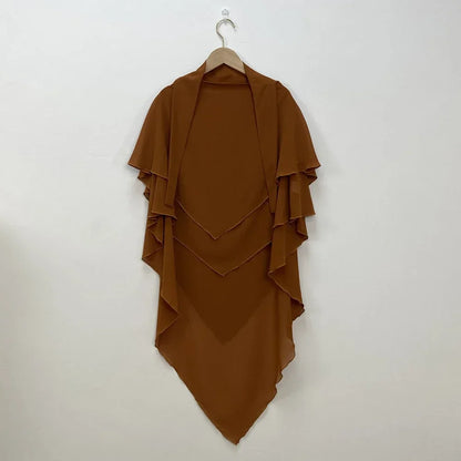 Two Layers Khimar / Instant Hijab KAMER