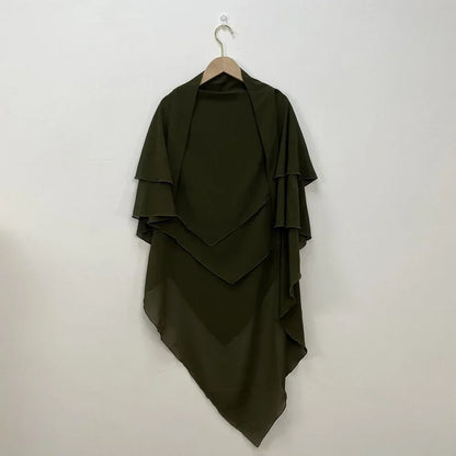 Two Layers Khimar / Instant Hijab KAMER