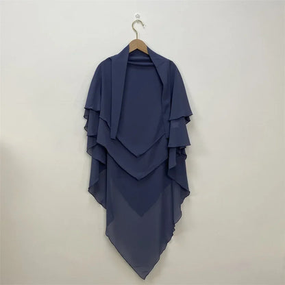 Two Layers Khimar / Instant Hijab KAMER