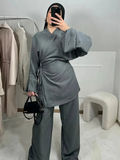 2 Piece Set Blouse & Pants ALAIA