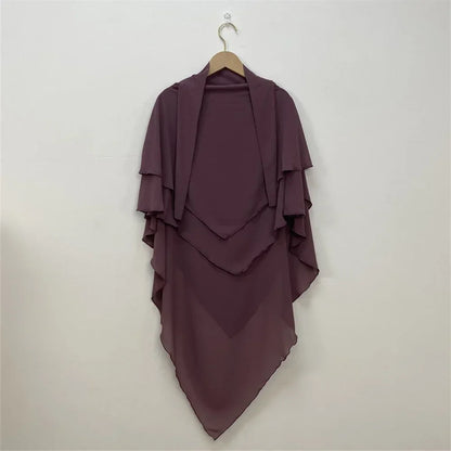 Two Layers Khimar / Instant Hijab KAMER
