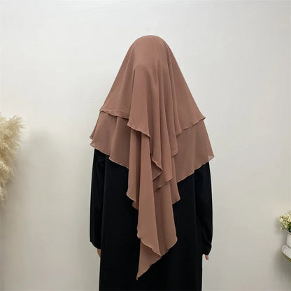 Two Layers Khimar / Instant Hijab KAMER