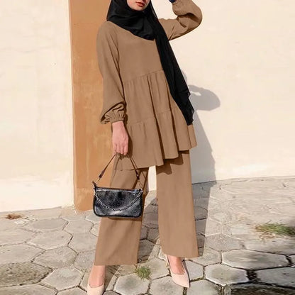 2 Piece Set Blouse & Pants YASIRA