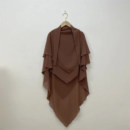 Two Layers Khimar / Instant Hijab KAMER