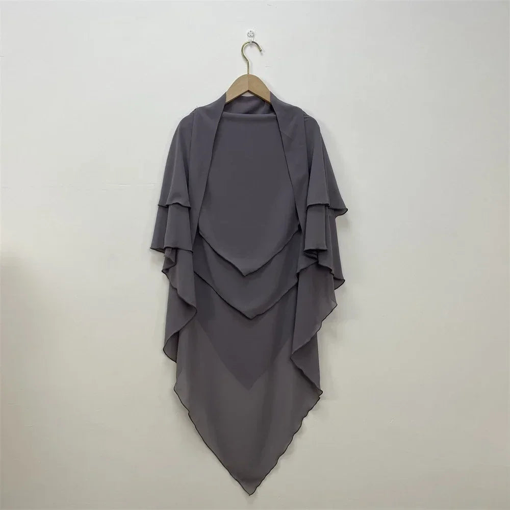 Two Layers Khimar / Instant Hijab KAMER