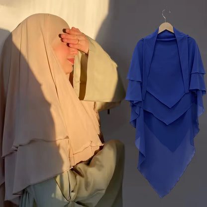 Two Layers Khimar / Instant Hijab KAMER