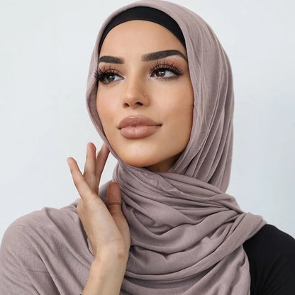 Cotton Jersey Hijab Stretchy SEYNA