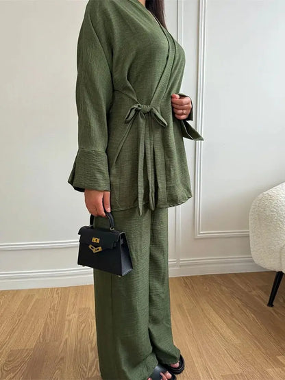 2 Piece Set Blouse & Pants ALAIA