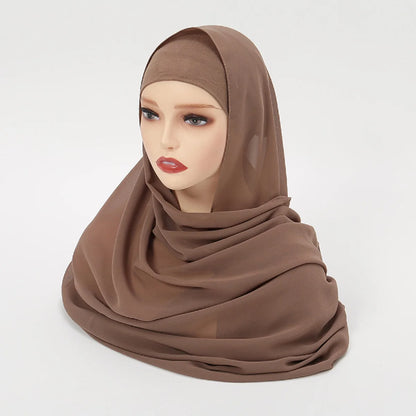 2 Piece Set Undercap & Hijab SONYA