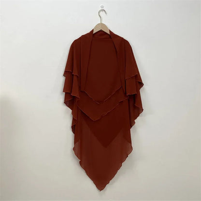 Two Layers Khimar / Instant Hijab KAMER