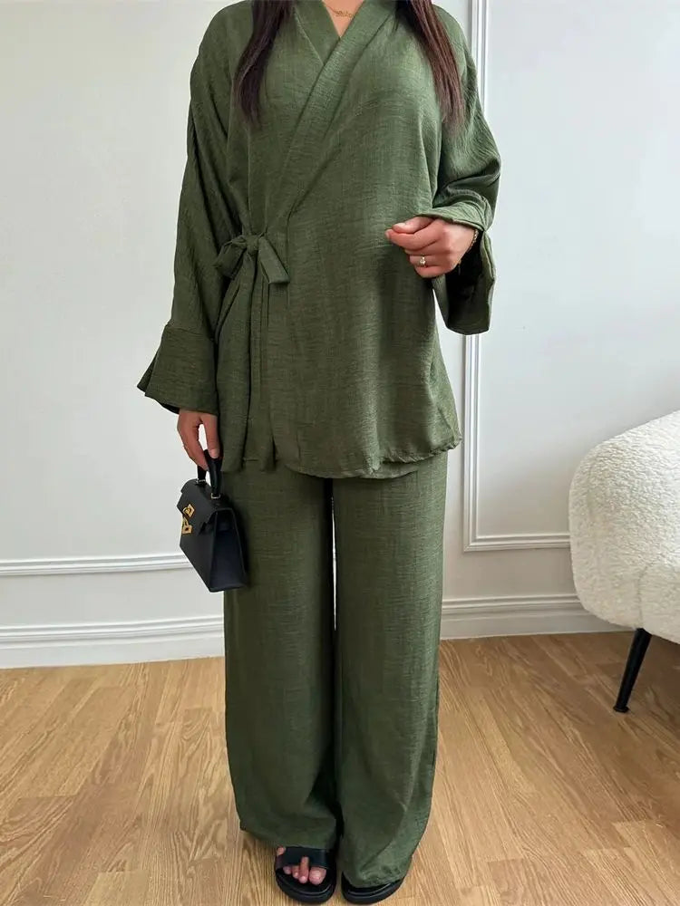 2 Piece Set Blouse & Pants ALAIA