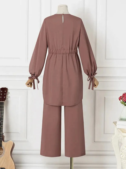 Set of 2 Blouse & Pants, MOON
